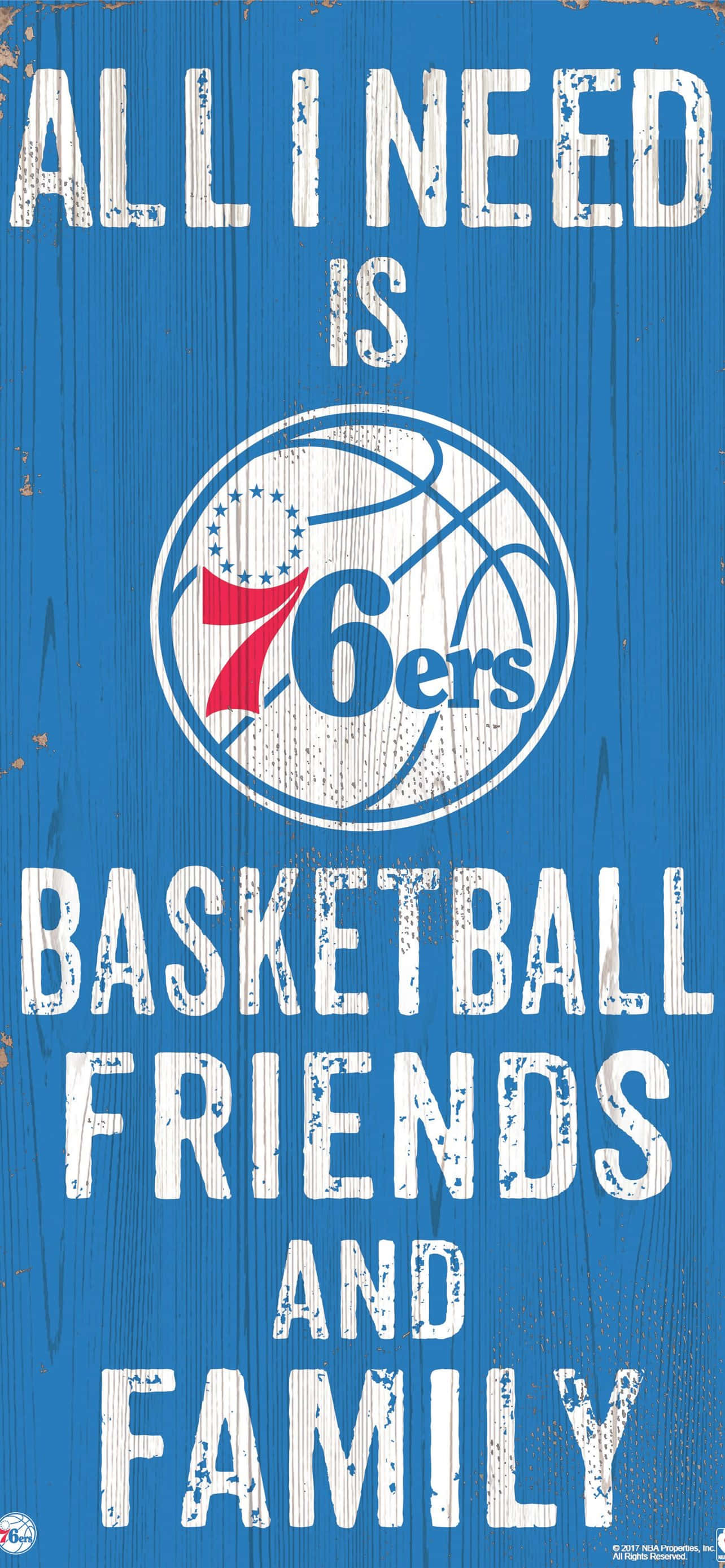 Philadelphia 76ers Pregătește Fanii pentru Sezon cu un Nou Model iPhone Fundal