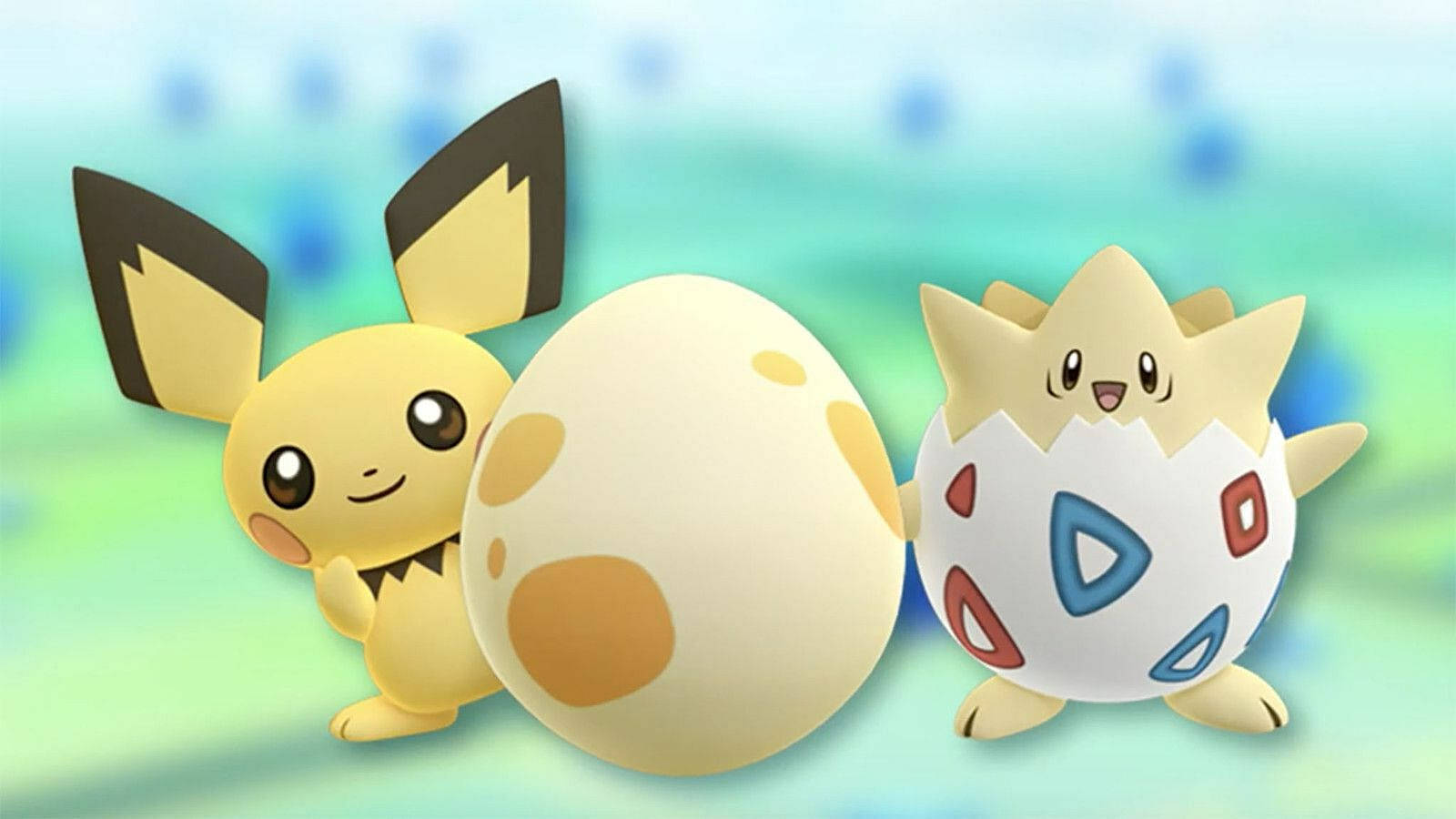 Pichu și Oul Togepi, Pokémon Cool Fundal