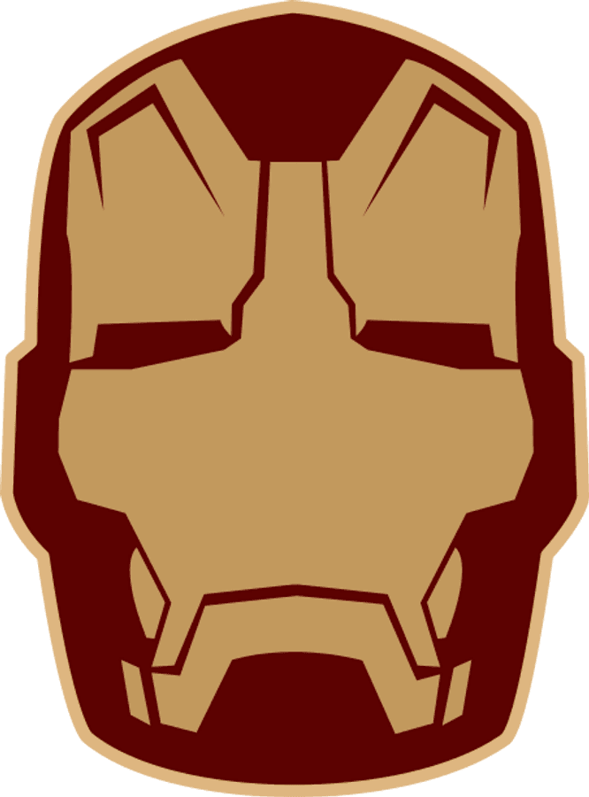Pictogramă Coif Iron Man Fundal