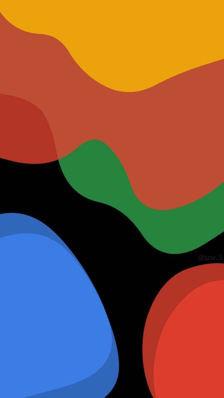 pictură abstractă cu forme colorate Fundal