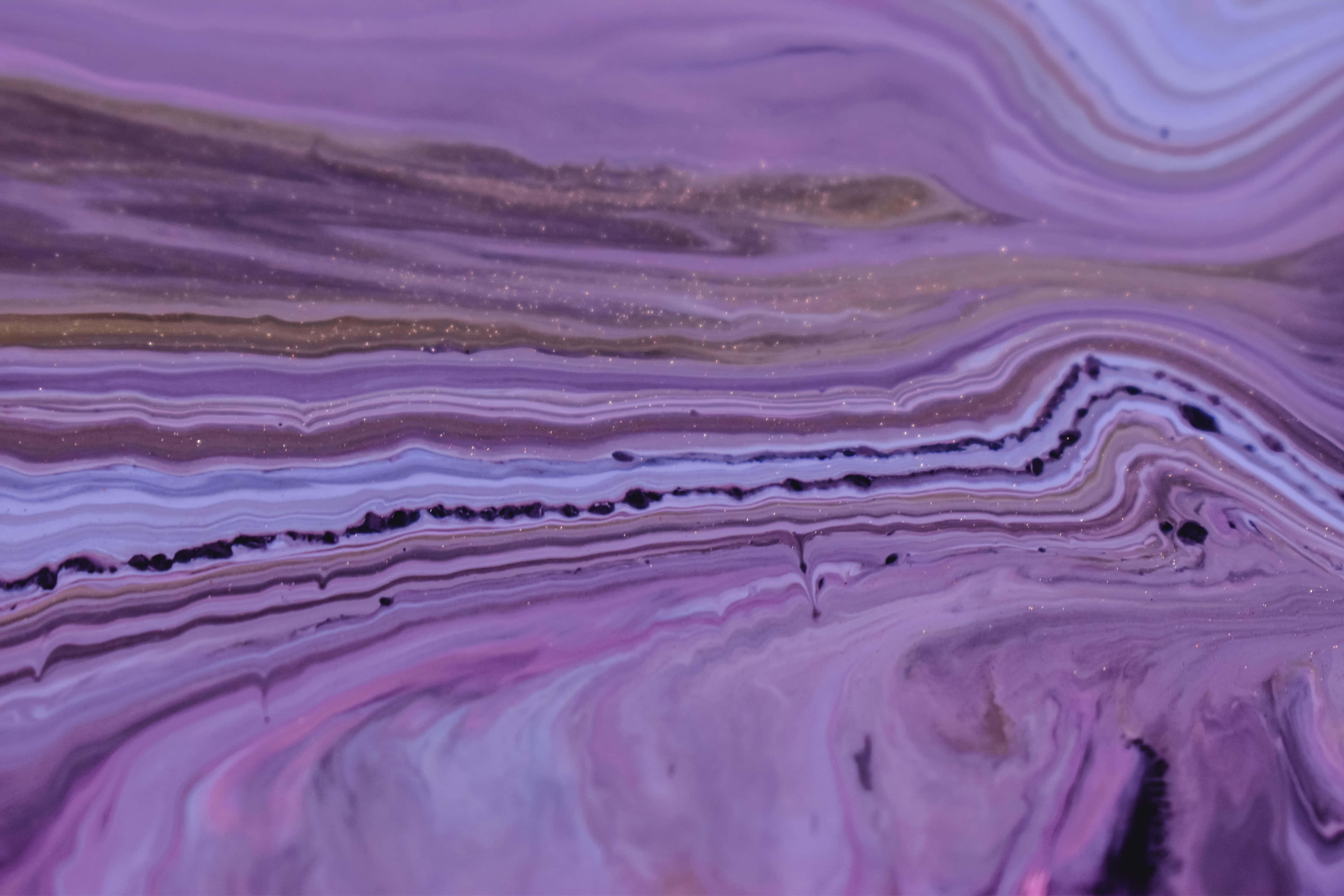 pictură abstractă violet și auriu Fundal
