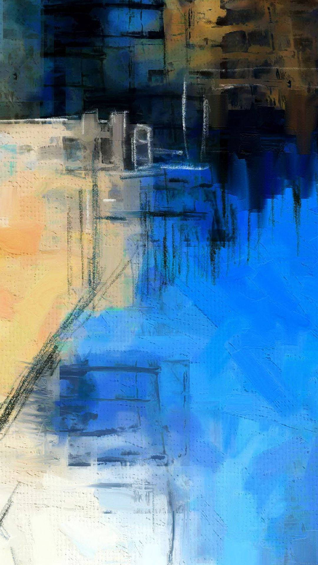 Picturi celebre abstracte pentru iPhone Fundal