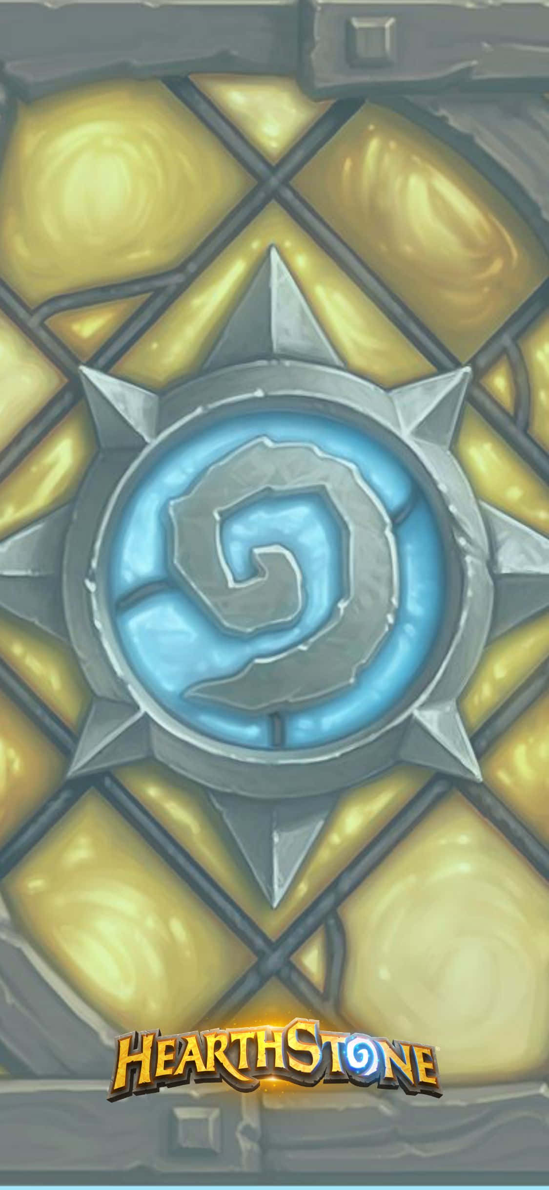 Pierde-te în aventură cu iPhone XS Hearthstone Fundal