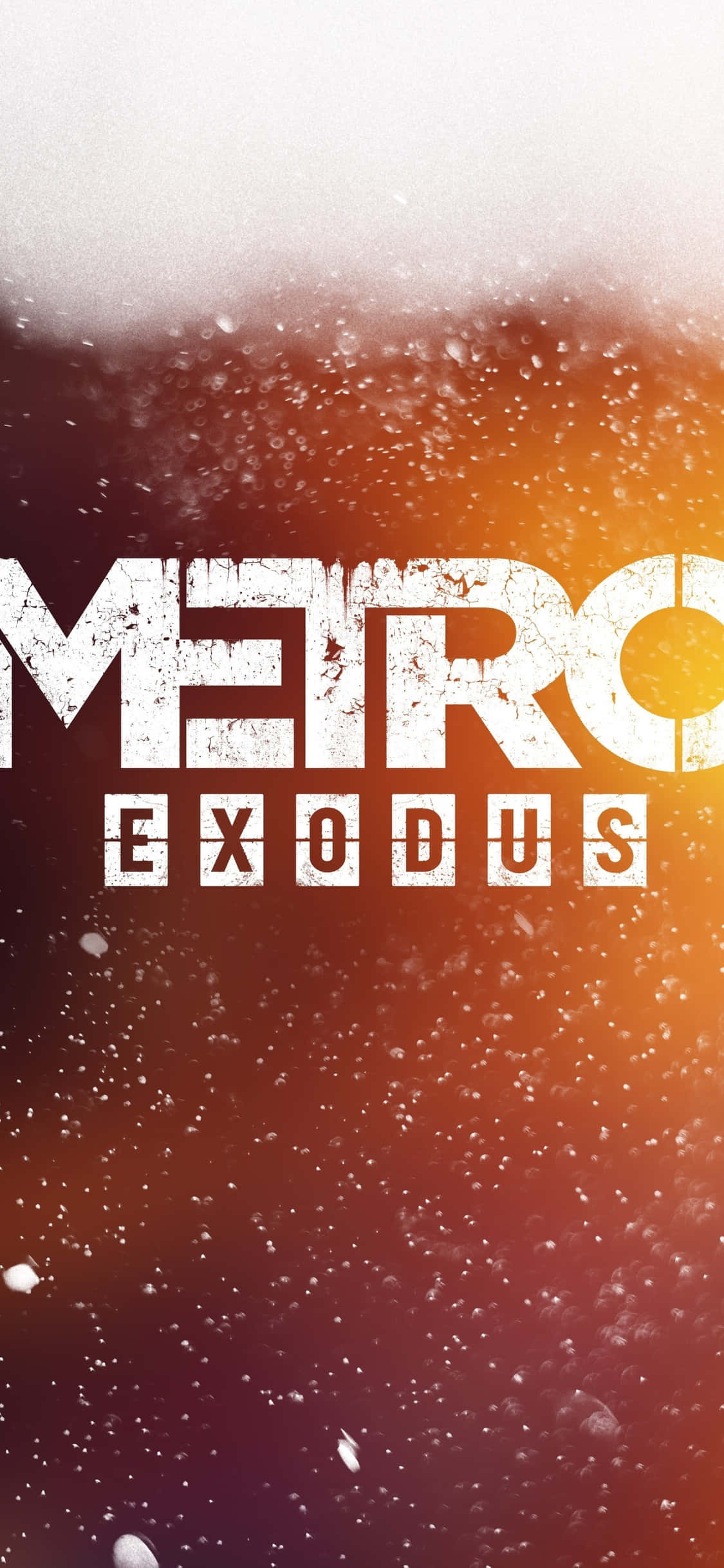 Pierde-te în lumea post-apocaliptică a Metro Exodus pe iPhone X-ul tău Fundal