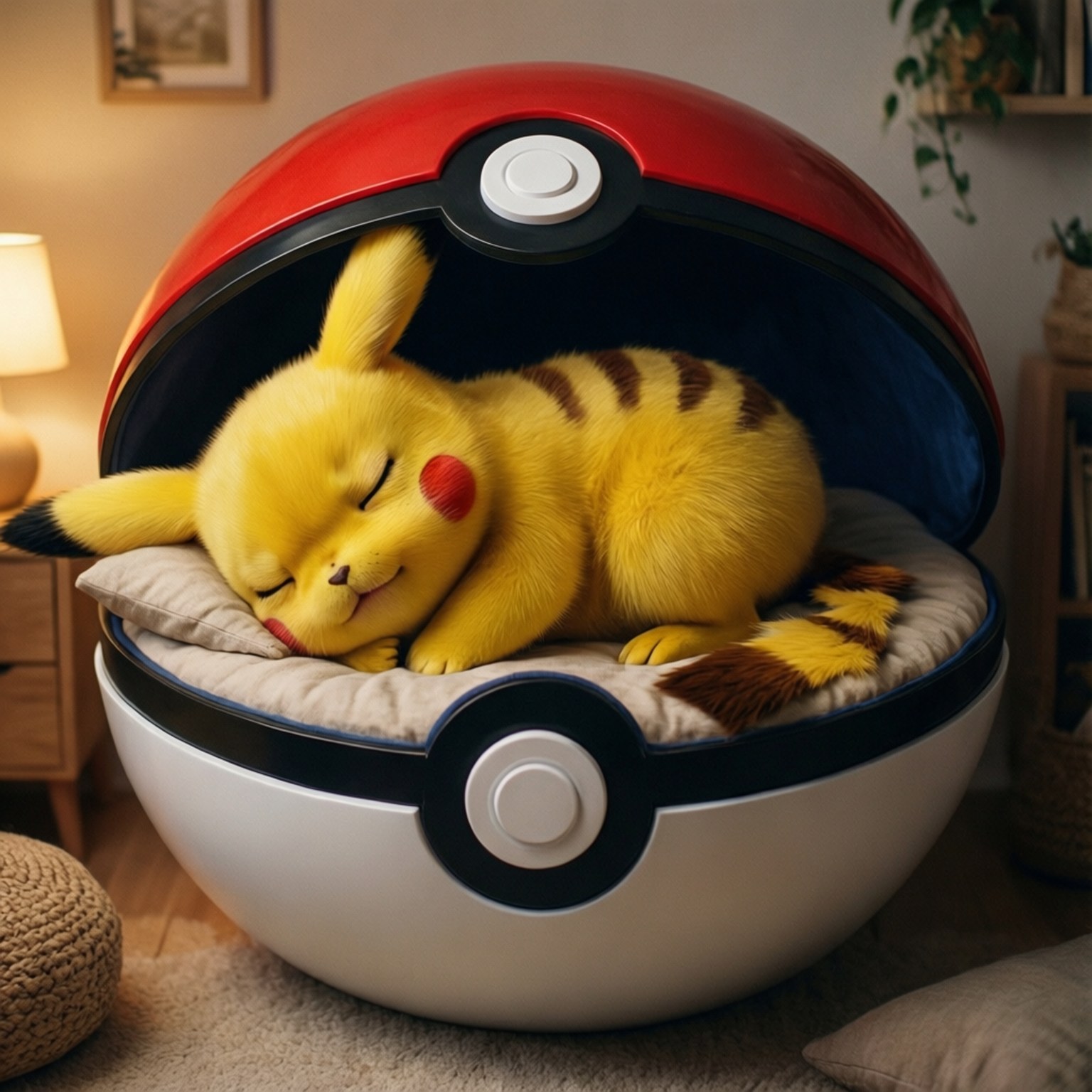 Pikachu adormit Fundal