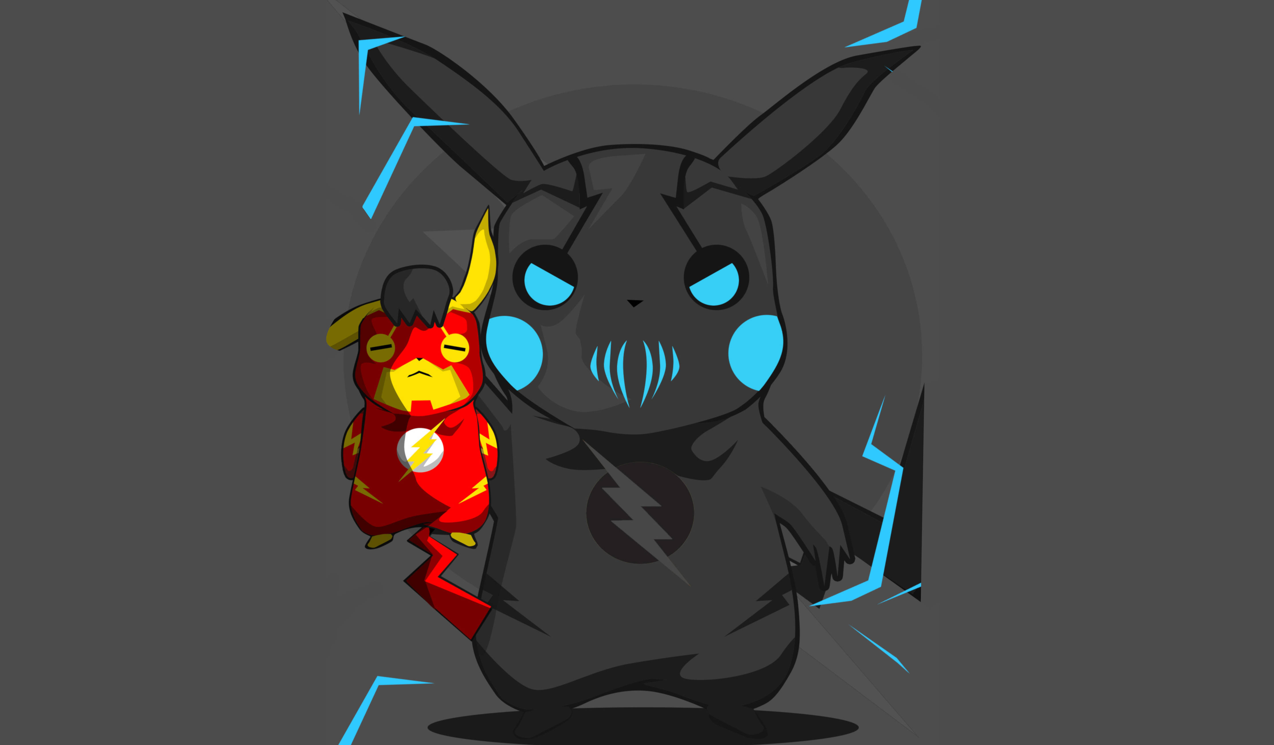 Pikachu malefic 4K Fundal