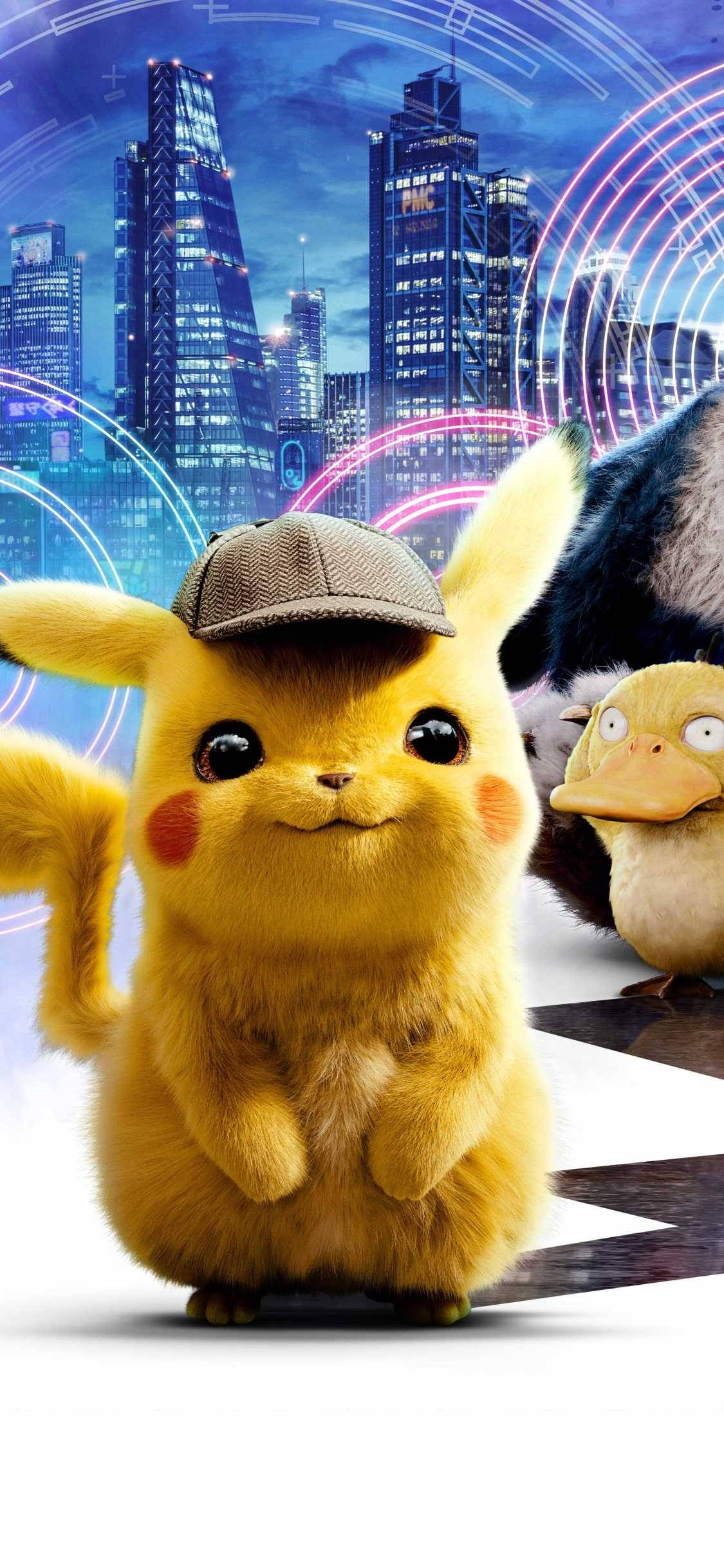 Pikachu și Psyduck Fundal
