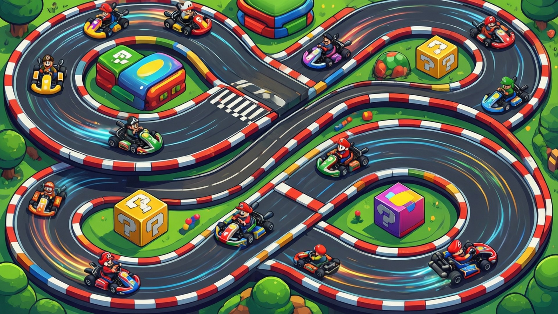 Pista Mario Kart Fundal