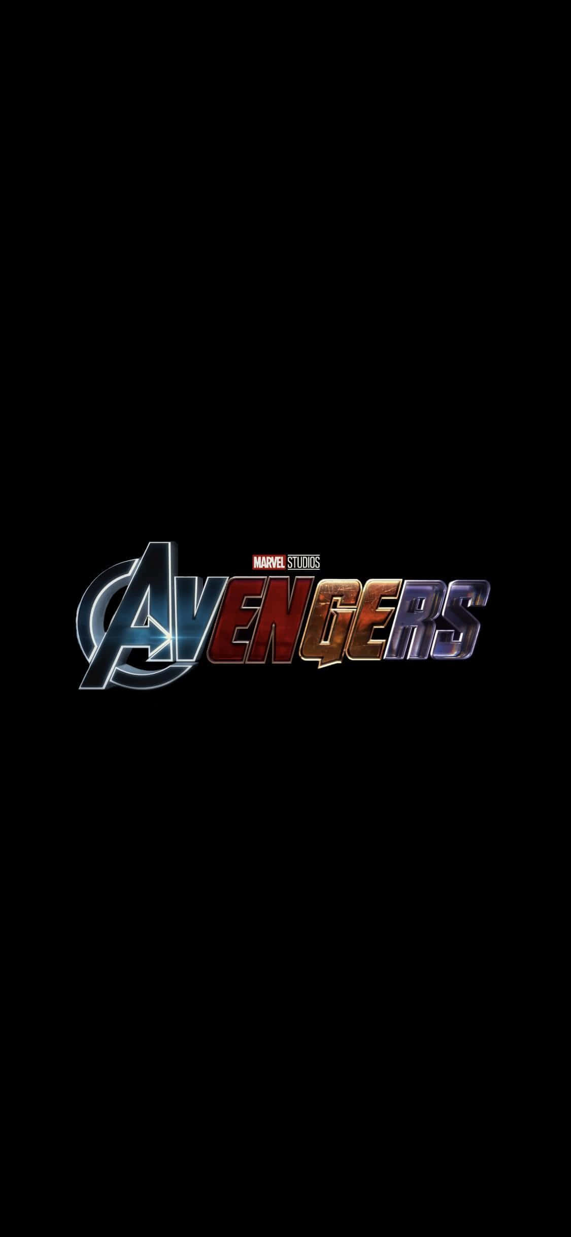 Pixel 3xl Fundal Marvel's Avengers Logo în Efecte Diferite Fundal