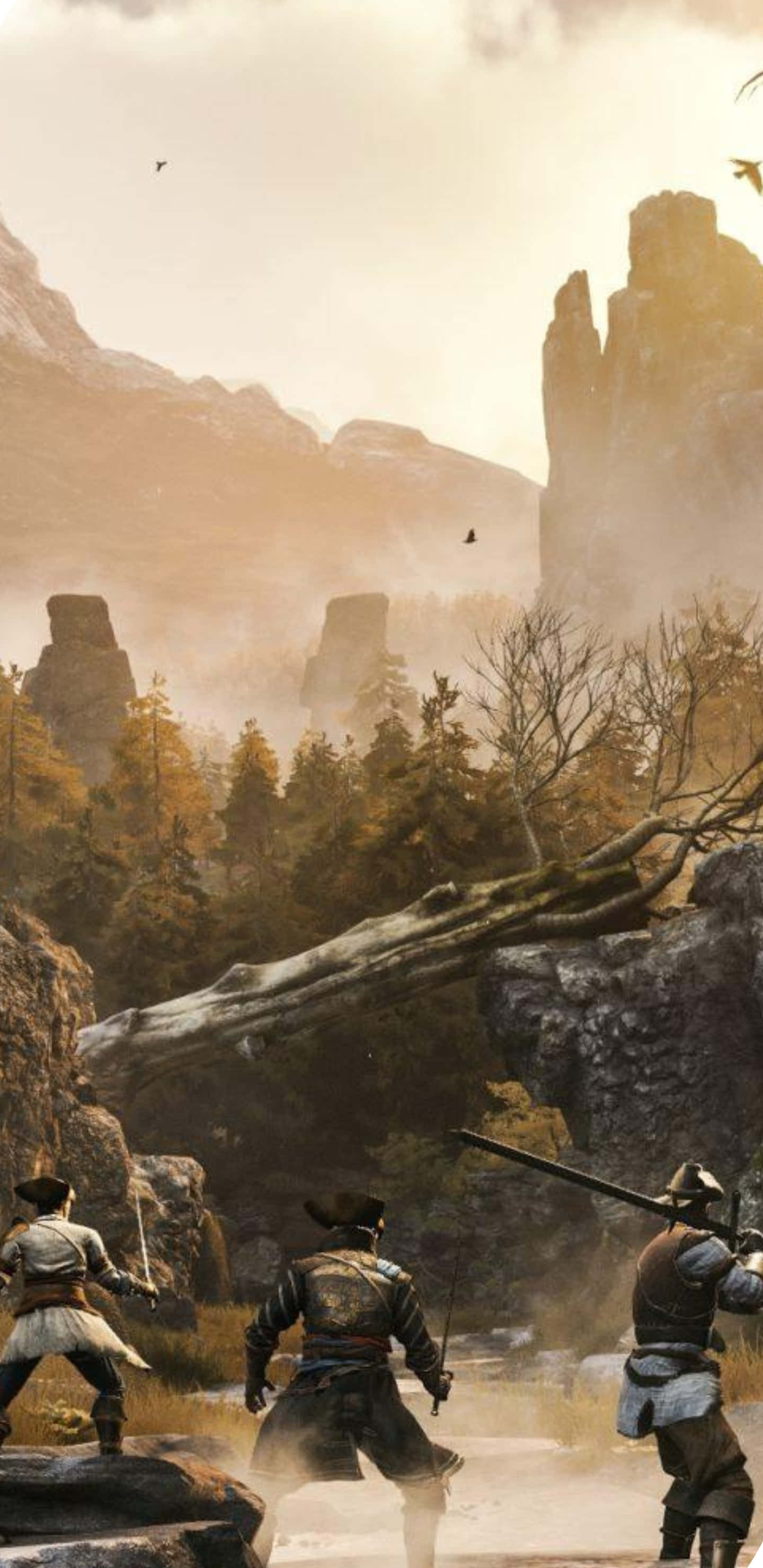 Pixel 3xl Greedfall Petrecere Monstru Zburător Fundal