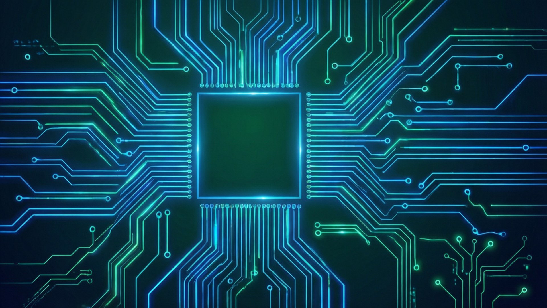 Placă de circuit neon albastru Fundal