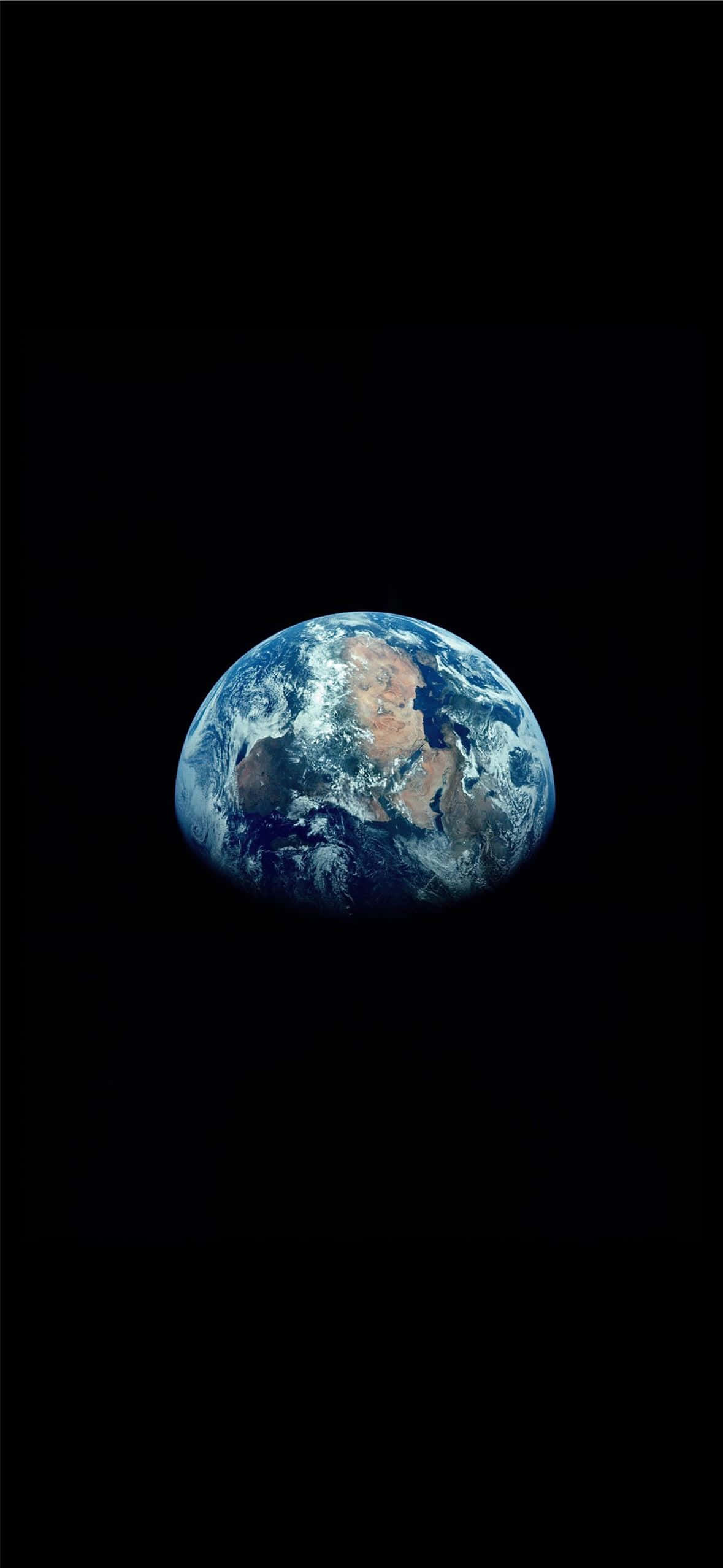 Planet Earth Pixel 3 OLED Background Fundal