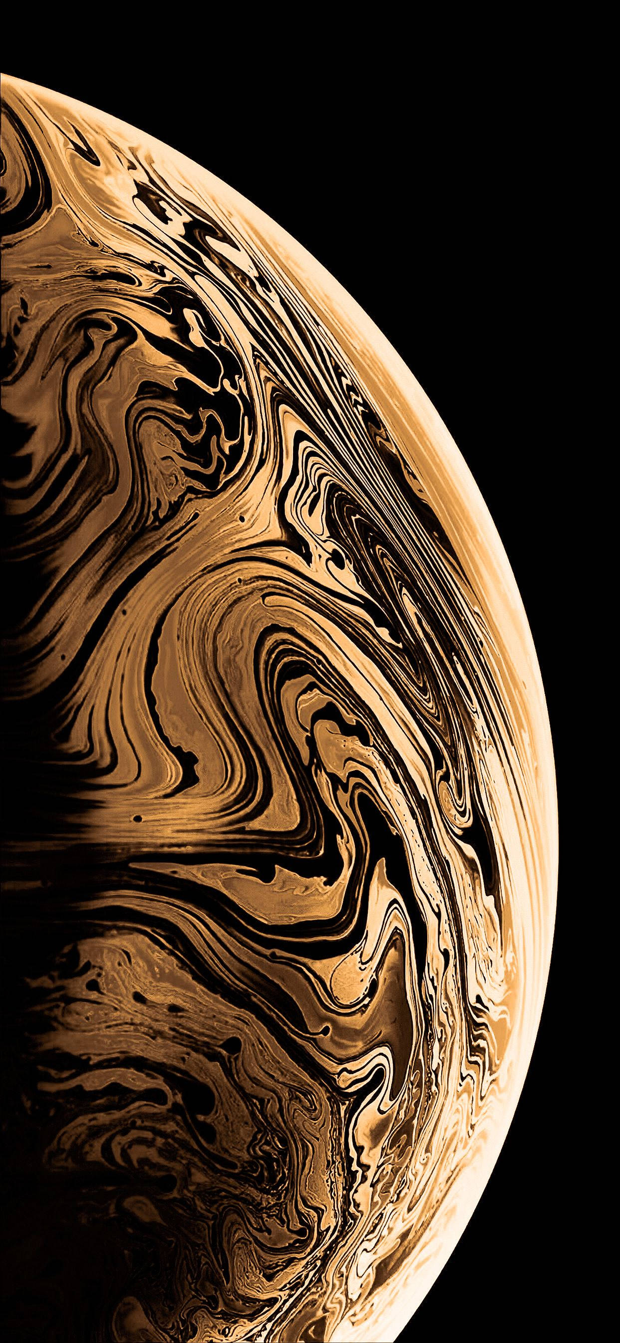 Planeta Aurie iPhone 12 Pro Max Fundal