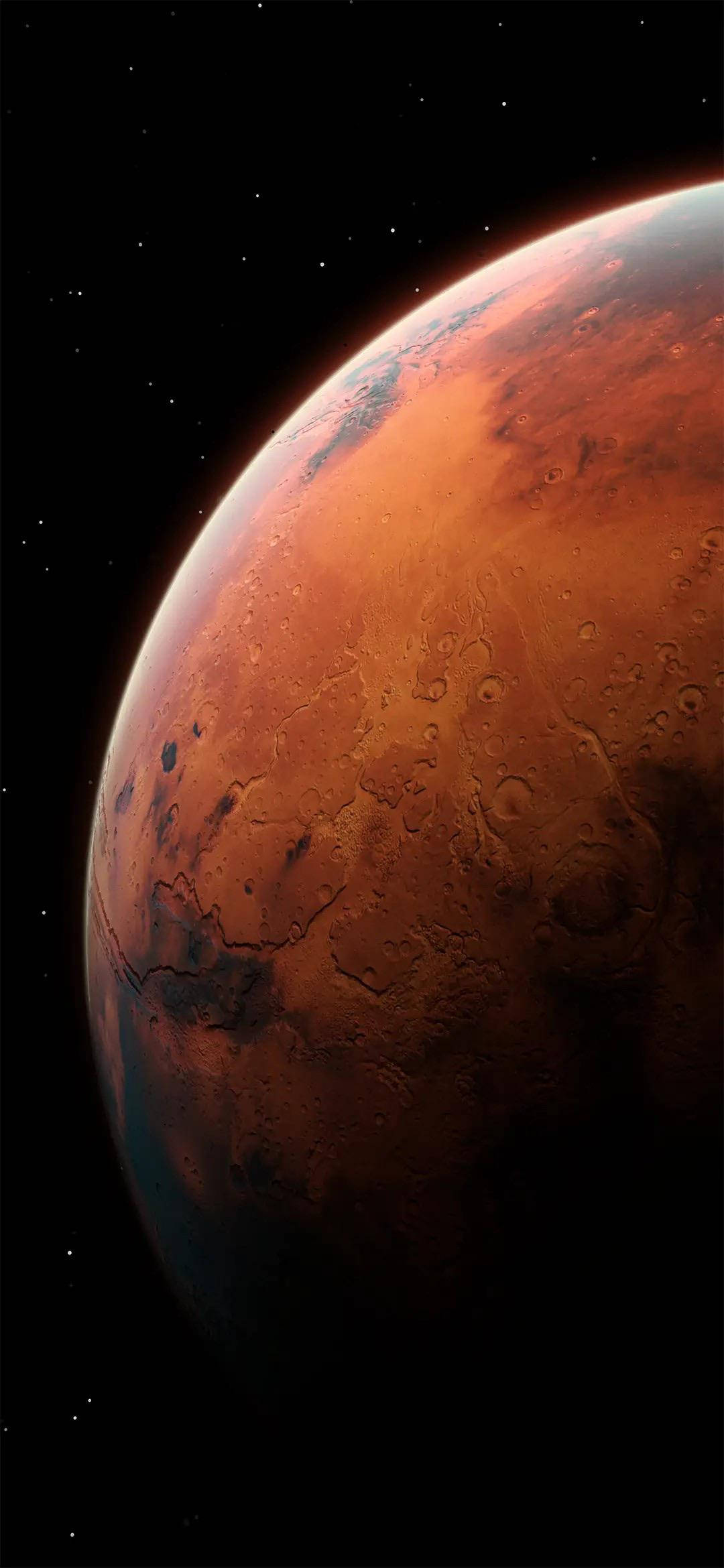 Planetă Roșie Mare Miui Fundal