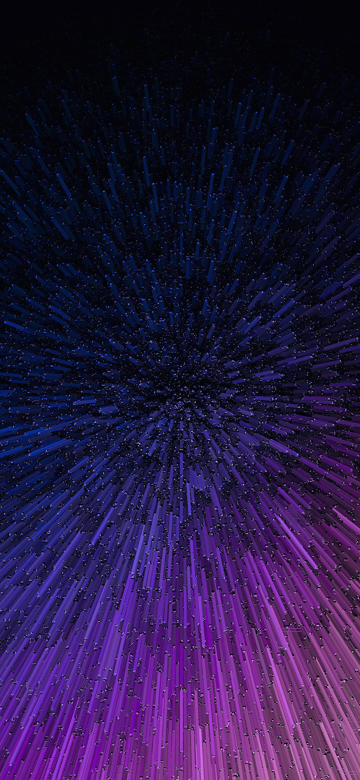 Ploaie Lungă Colorată iPhone Xs Fundal