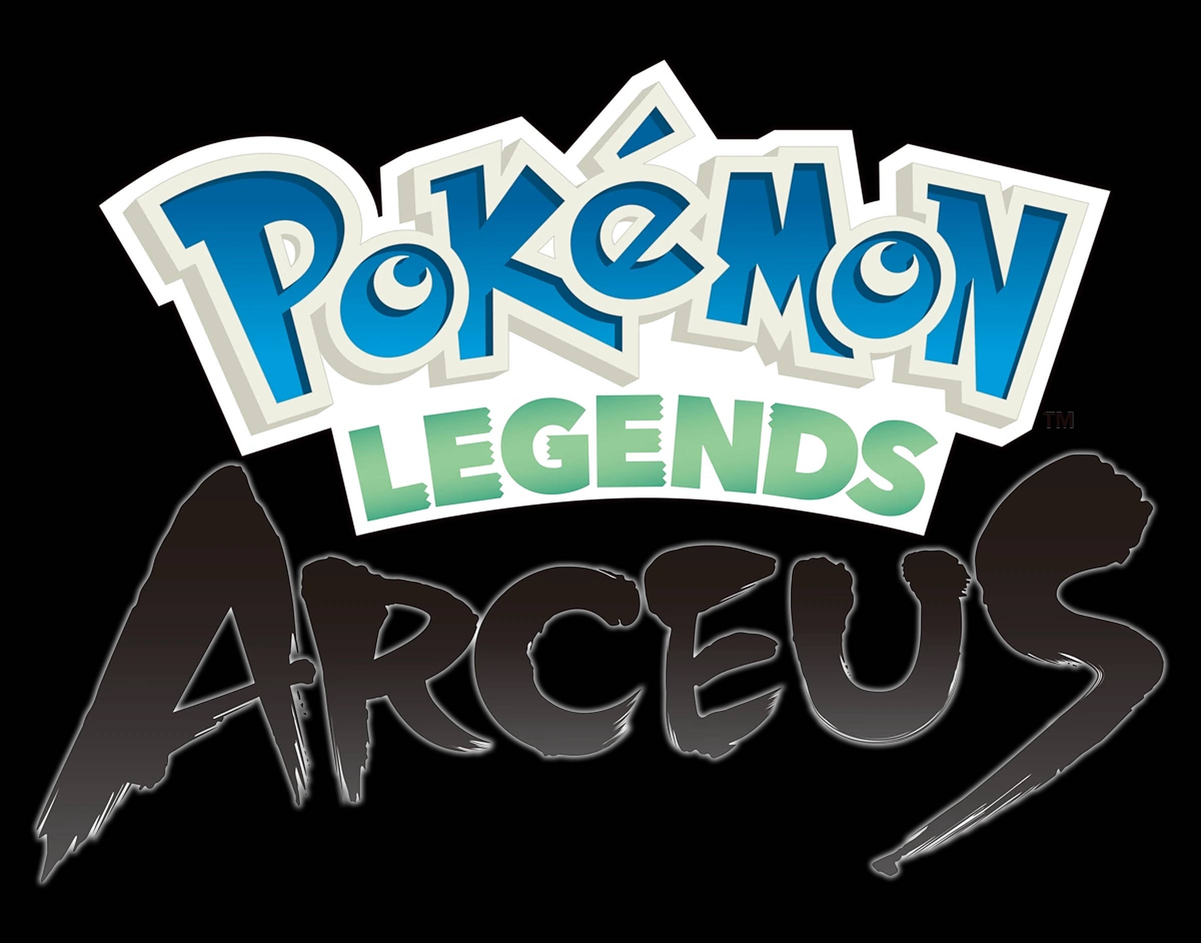 Pokemon Legends Arceus Poster Negru Fundal
