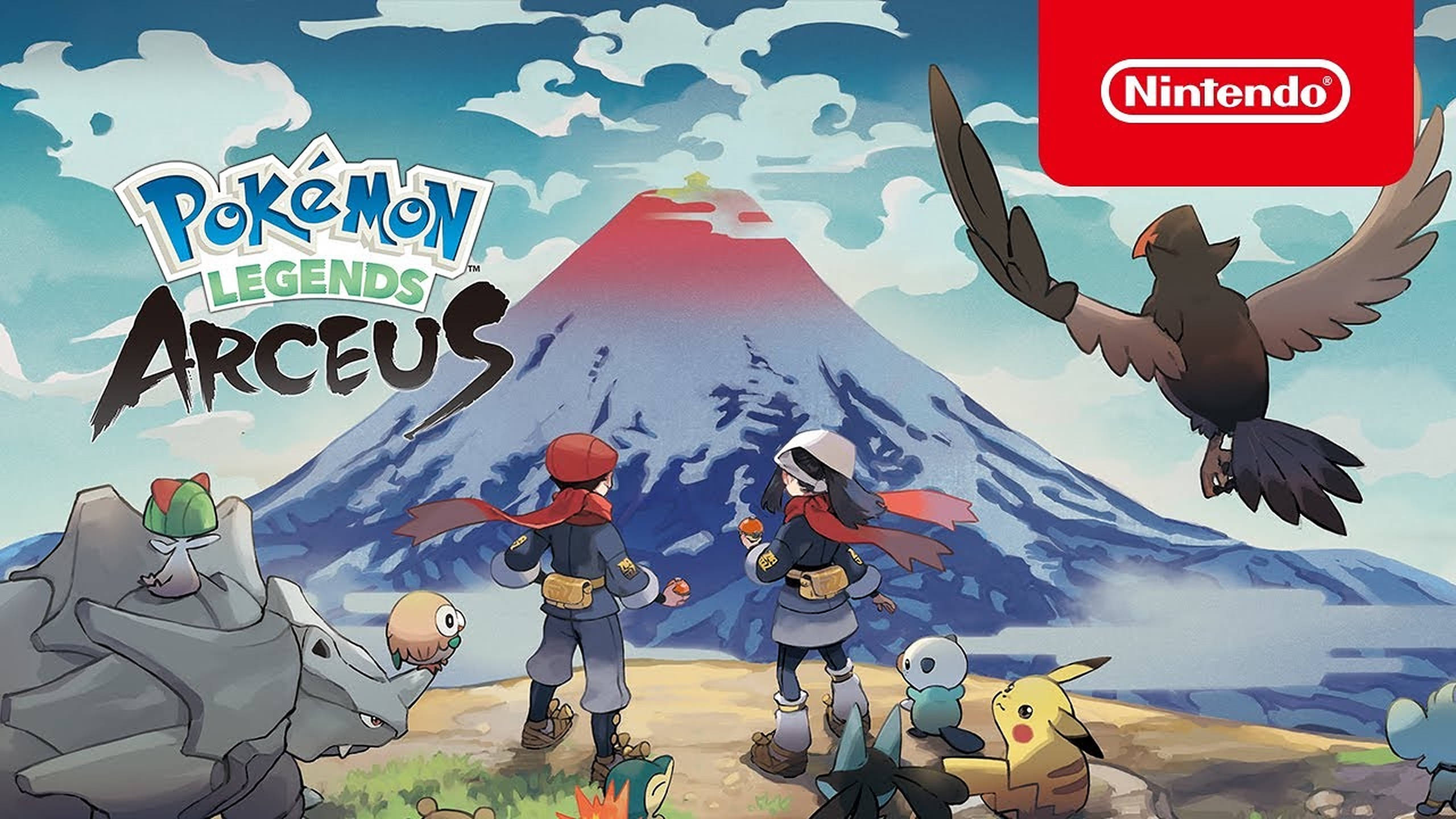 Pokémon Legends Arceus Nintendo Fundal