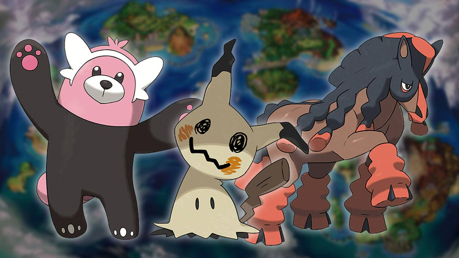 pokemon - o lume a pokemonilor Fundal