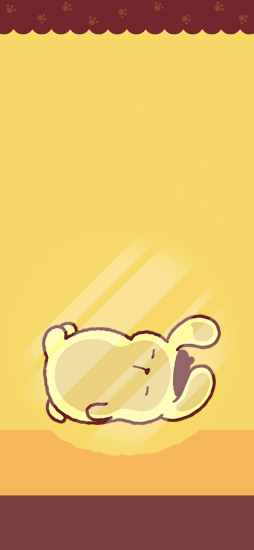 Pompompurin plutitor Fundal