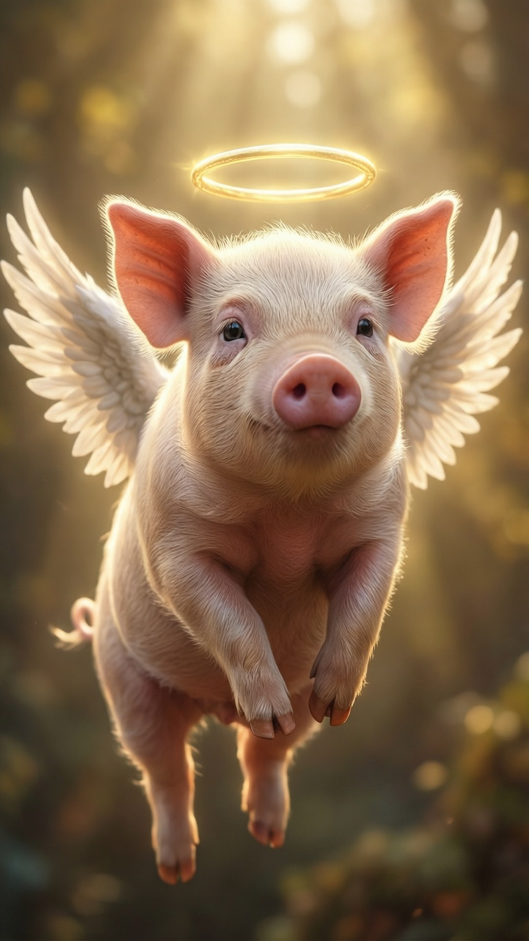 Porc Înger Fundal