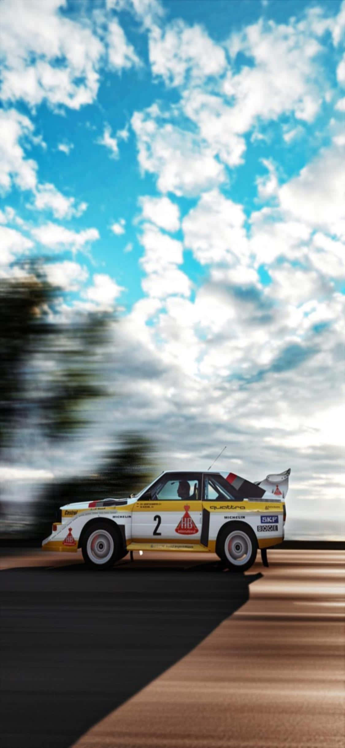Pornește cursa cu iPhone Xs și Forza Horizon 4 Fundal