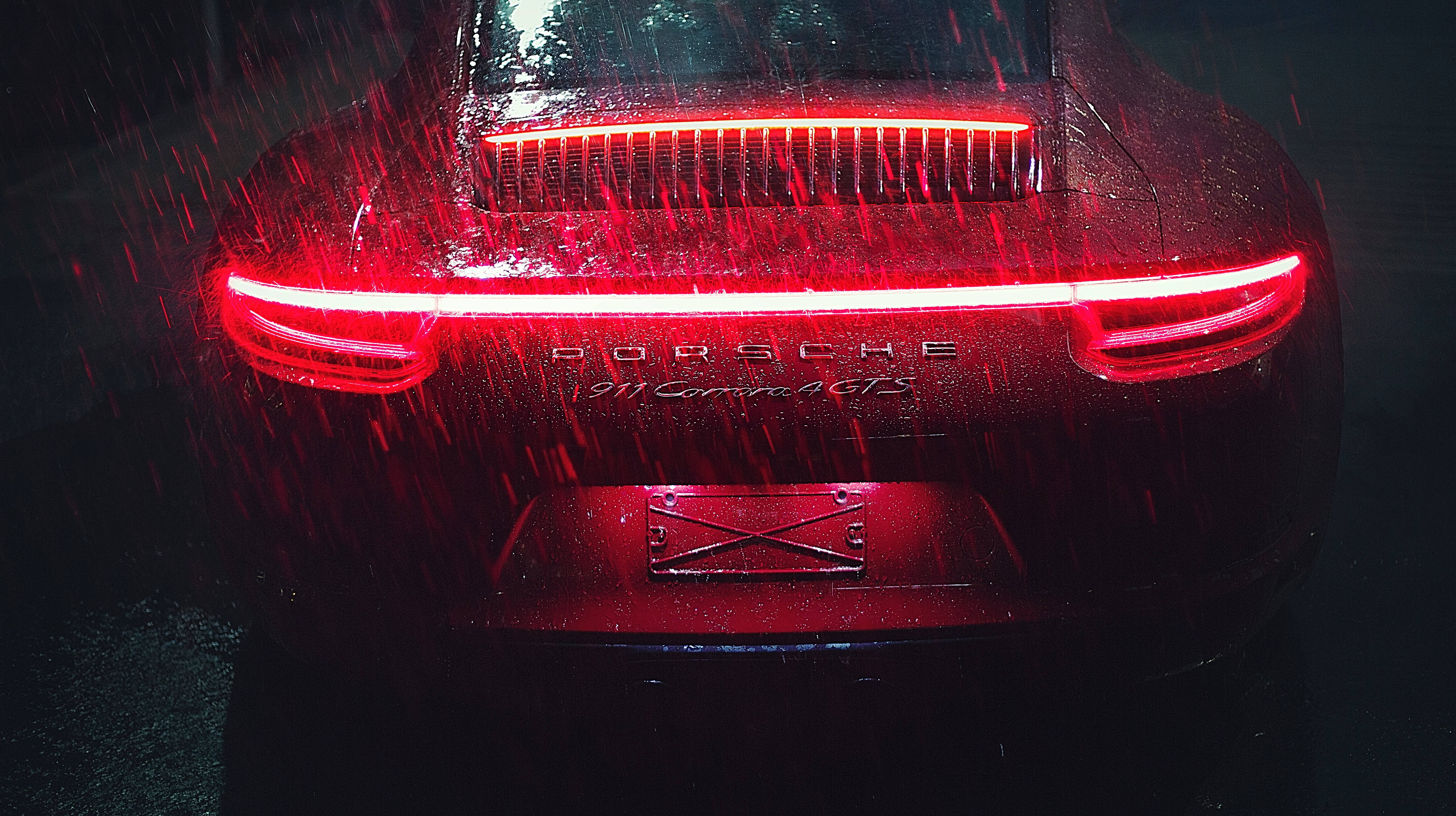 Porsche cea mai frumoasă ploaie Fundal