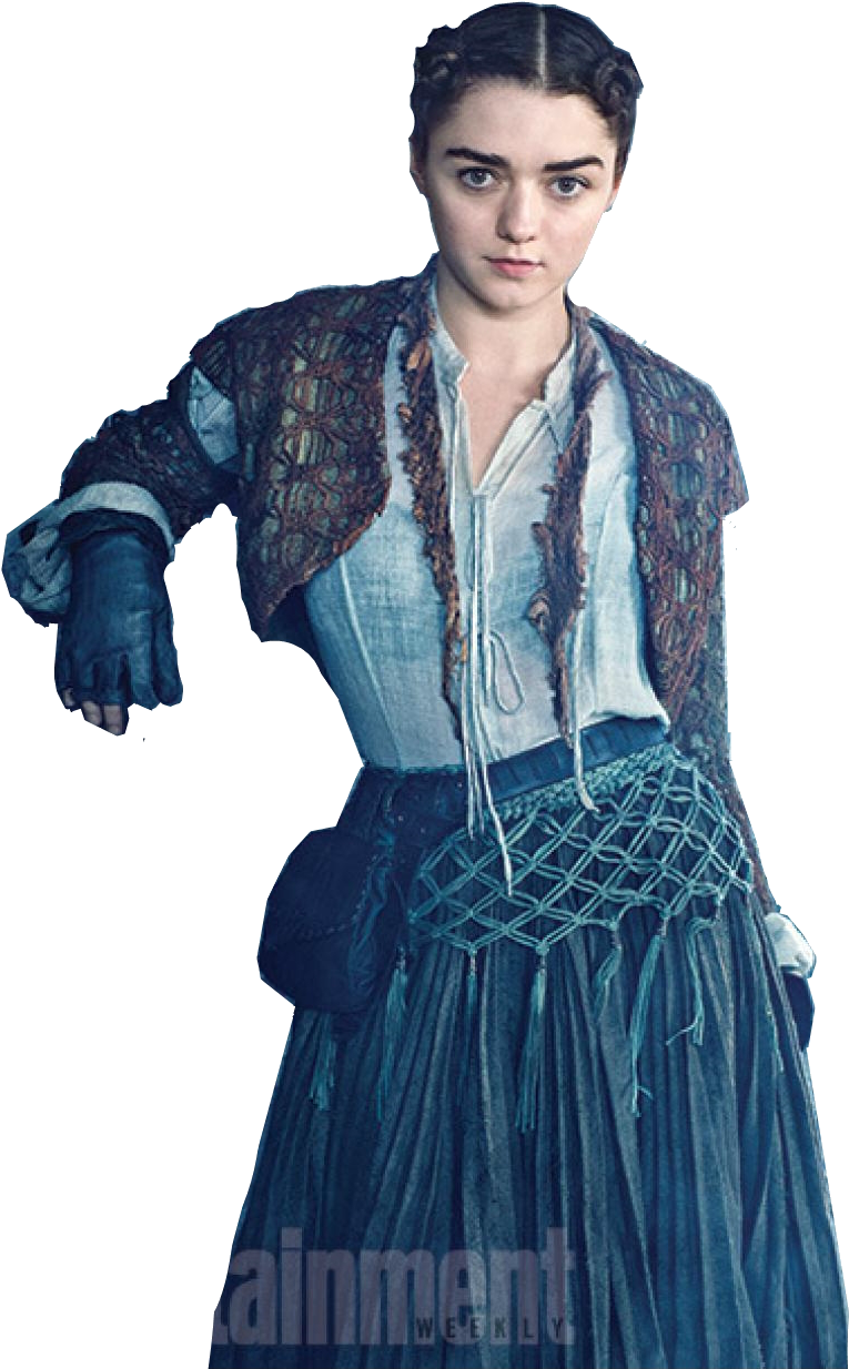 Portret Arya Stark Game of Thrones Fundal