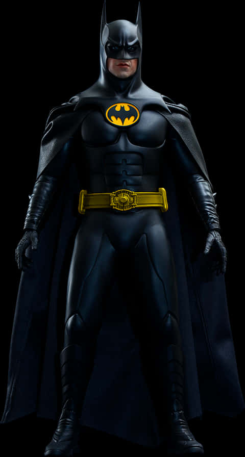 Portret cu costumul Batman Cavalerul Negru Fundal