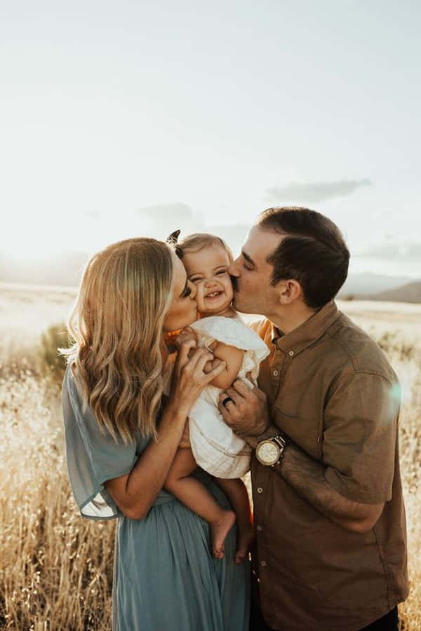 Portret de Familie Price în Stil Boho Fundal