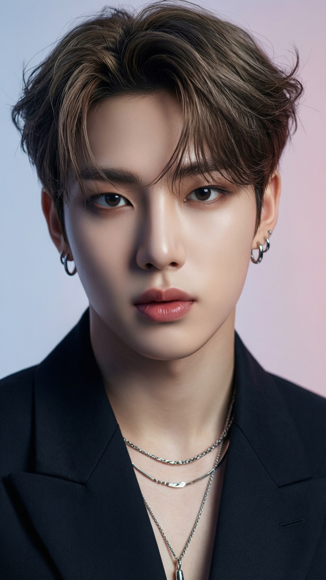 Portret idol Kpop Fundal