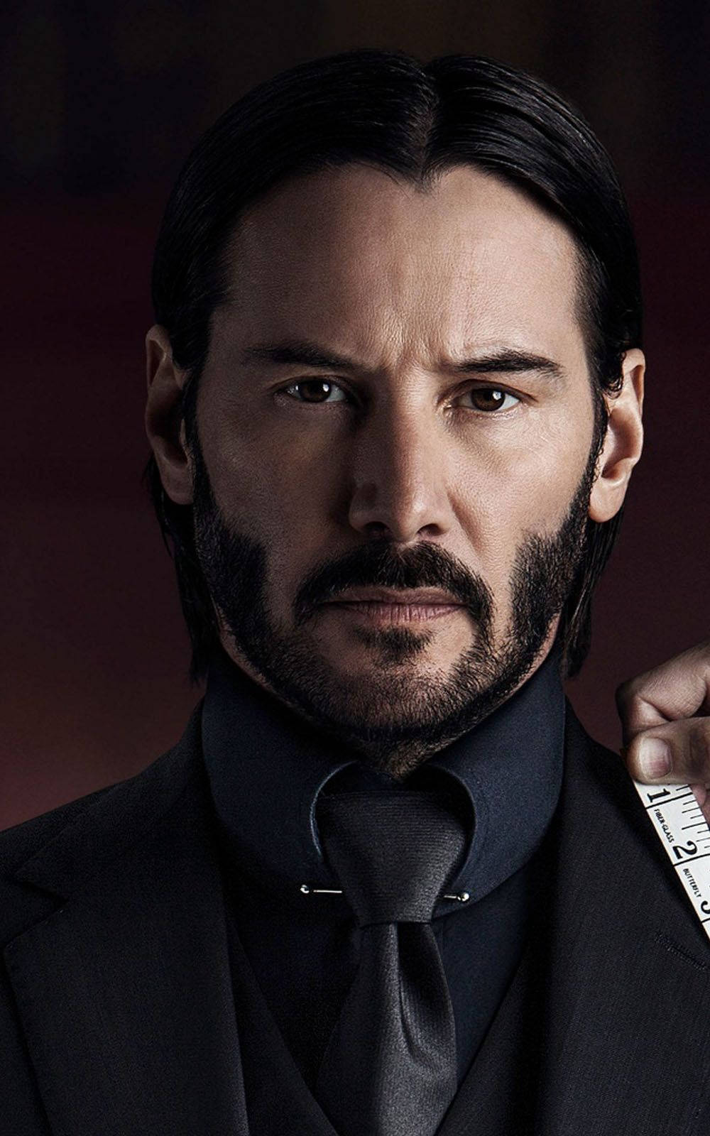 Keanu Reeves Portrait Shot Fundal