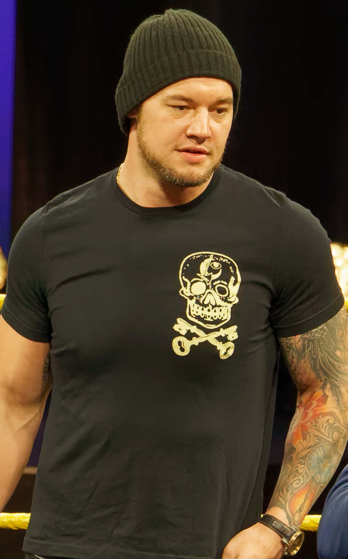 Portret WWE Wrestler Baron Corbin Fundal