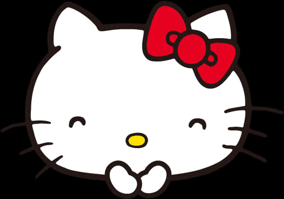 Portretul clasic Hello Kitty Fundal