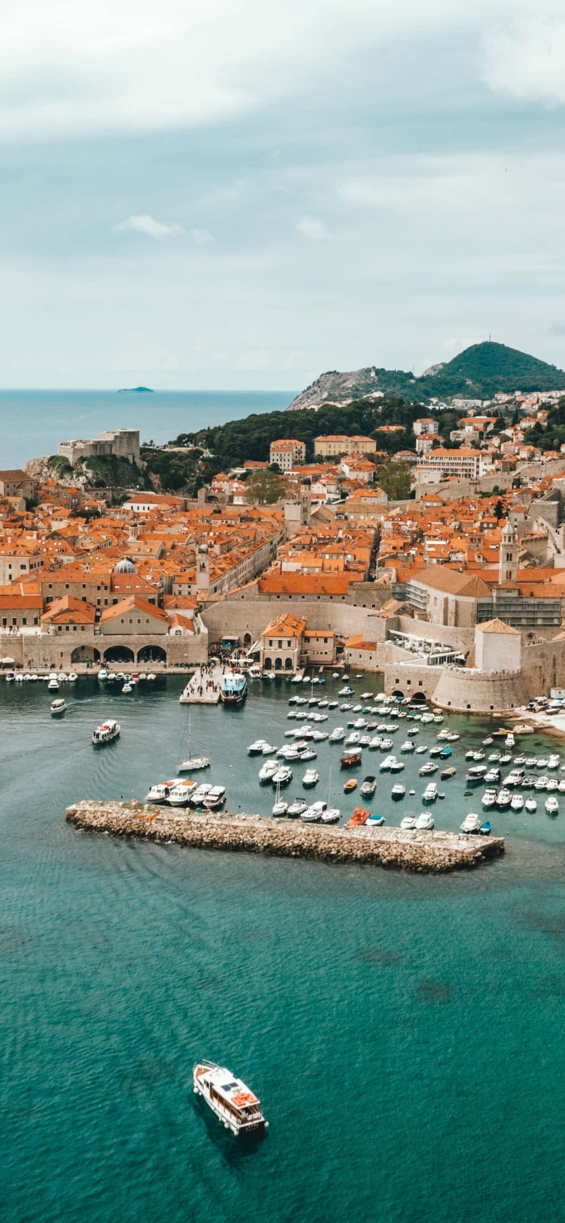 Dubrovnik Ancient Seaport Fundal