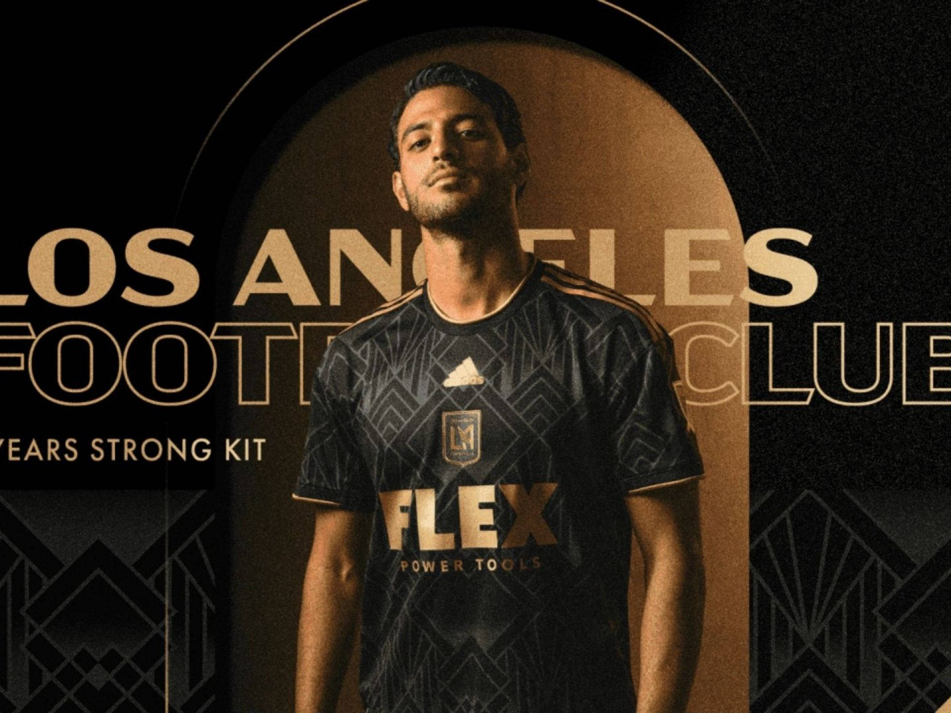 Poster Carlos Vela Los Angeles FC Fundal
