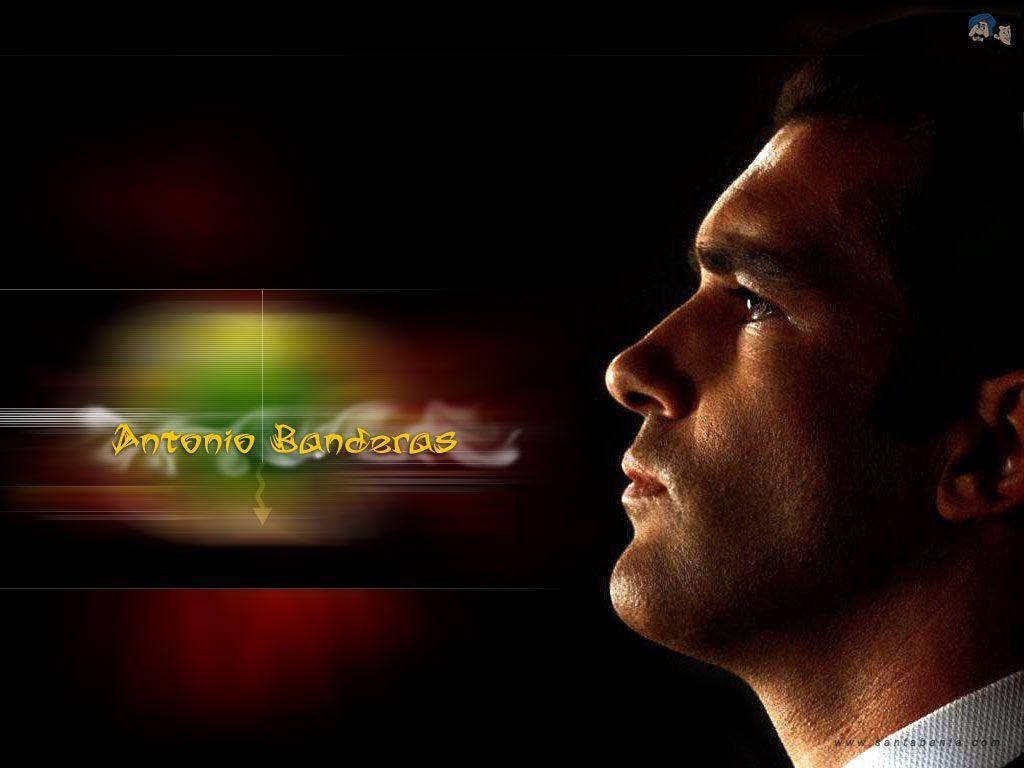 Poster cu actorul spaniol Antonio Banderas Fundal