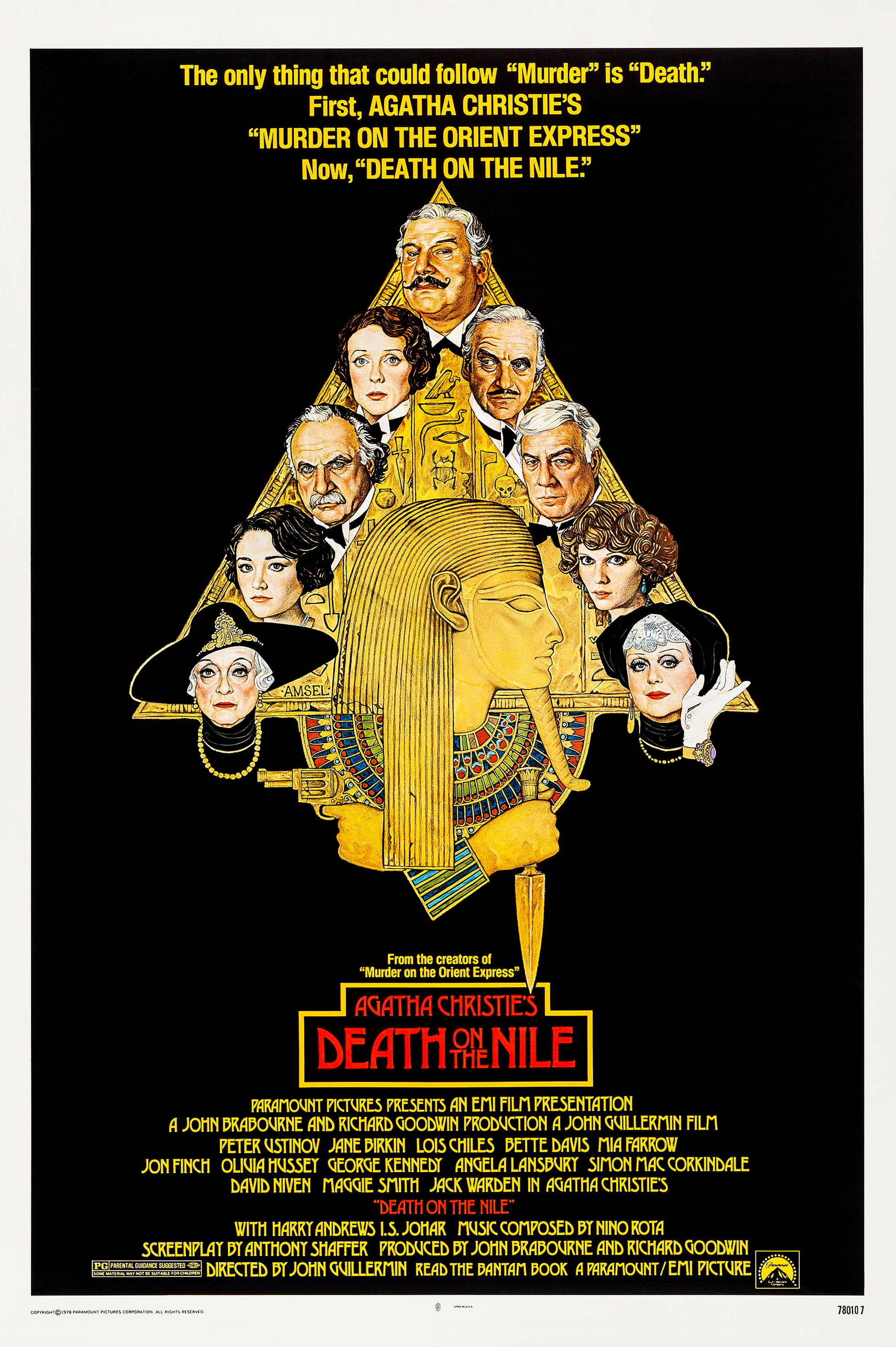 Poster Death Of The Nile David Niven Fundal