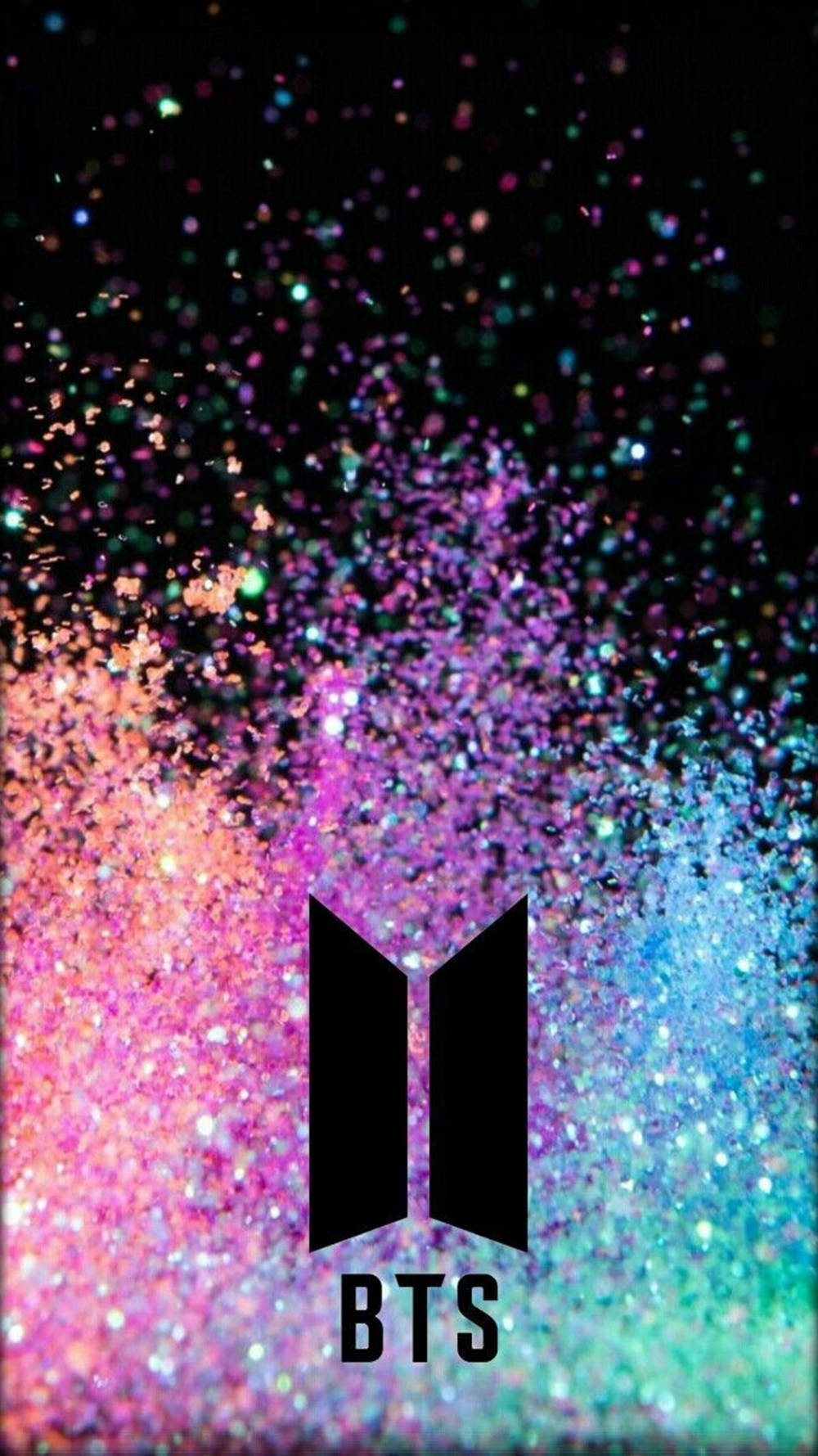 Poster elegant pentru telefon BTS Fundal