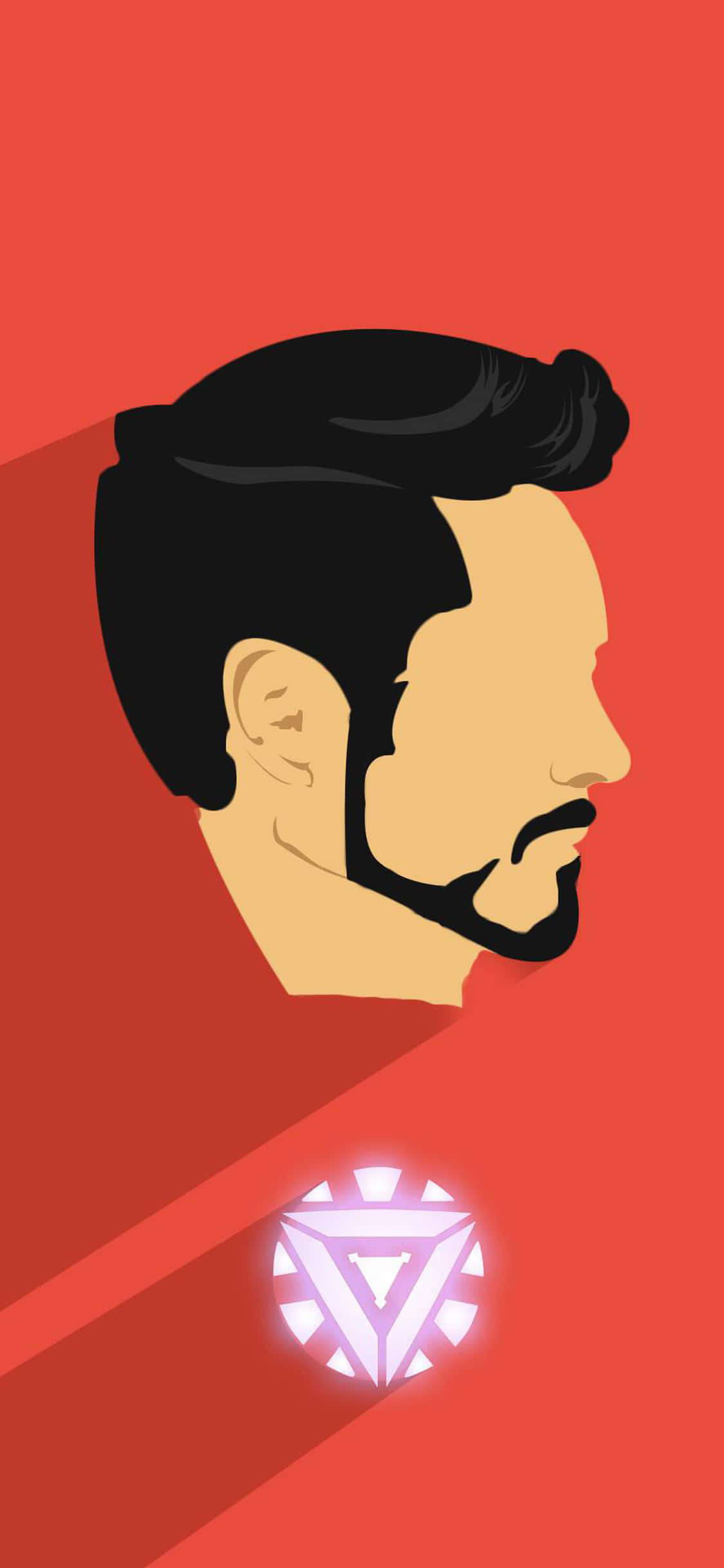 Poster Fan Cool Iron Man pentru iPhone Fundal