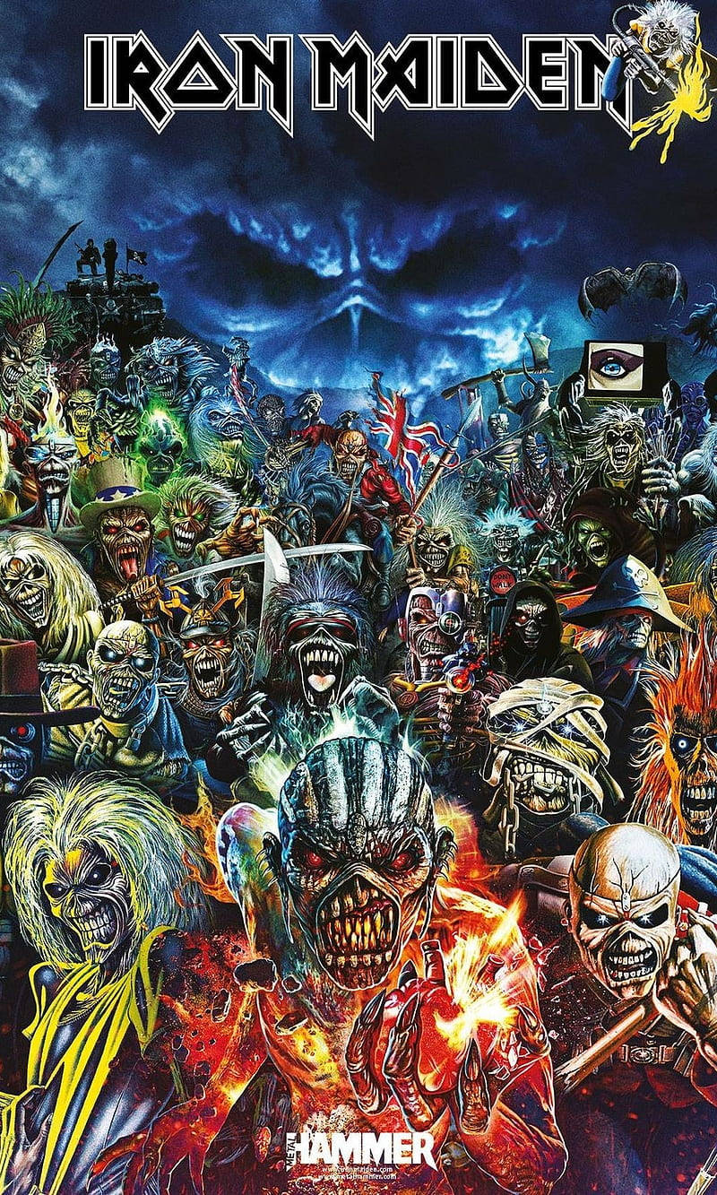 Poster Iron Maiden Eddie Fundal