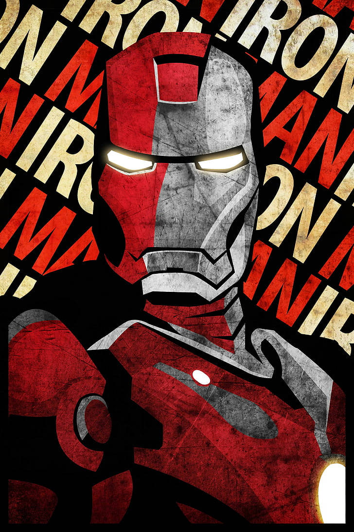 Poster Iron Man Fundal