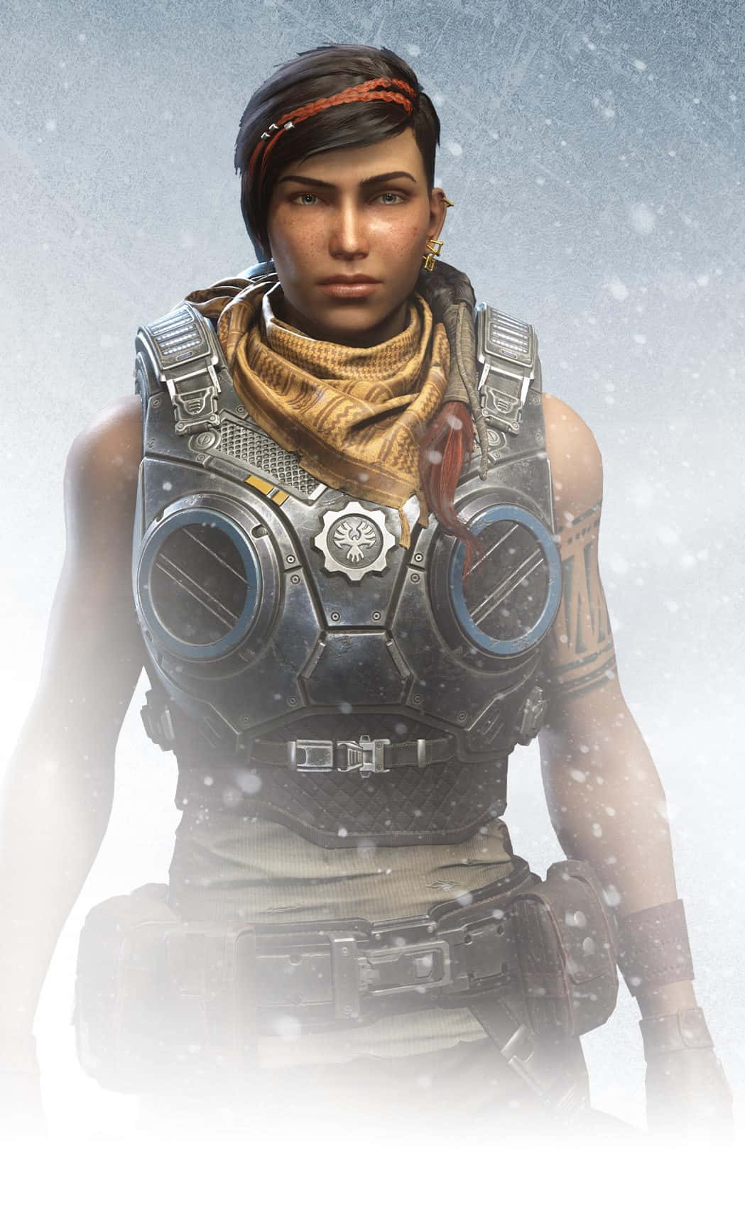 Poster Măreț Kait iPhone XS Gears Of War 5 Fundal