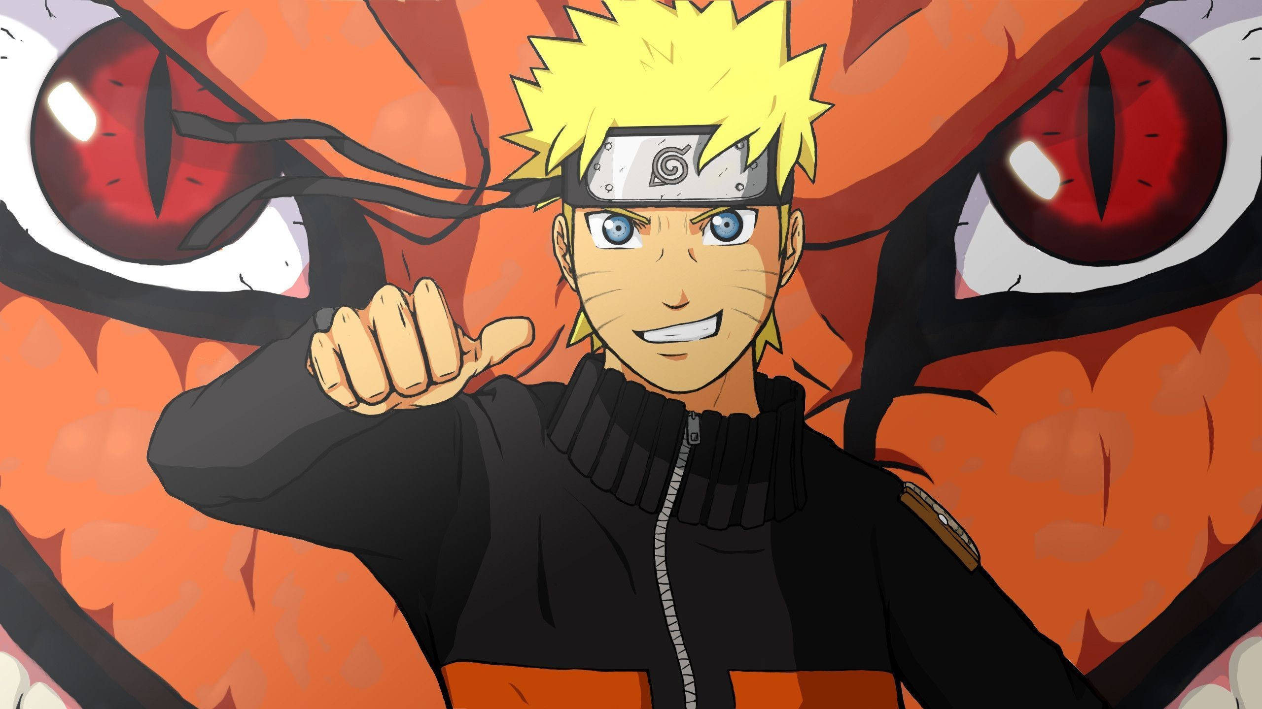 Poster Naruto și Bestia cu Nouă Cozi Fundal