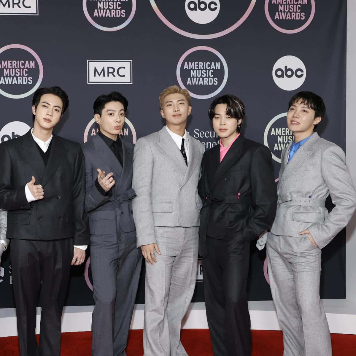 Poza BTS AMA Fundal