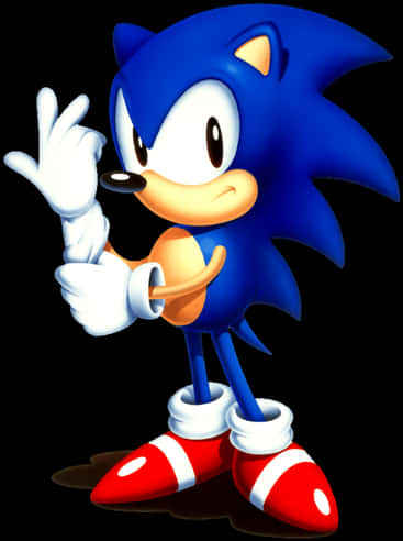 Poză clasică Sonic Fundal