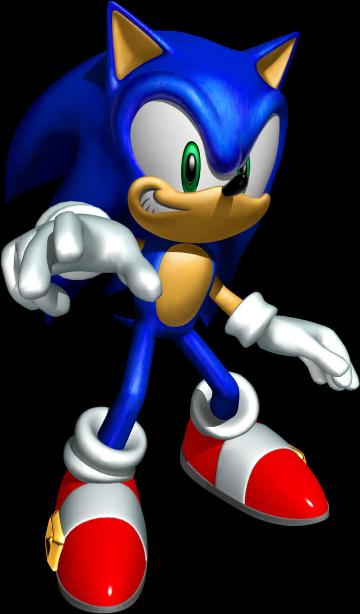 Poză clasică Sonic The Hedgehog Fundal