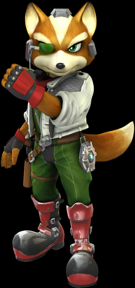 Poză cu Personajul Star Fox Fundal