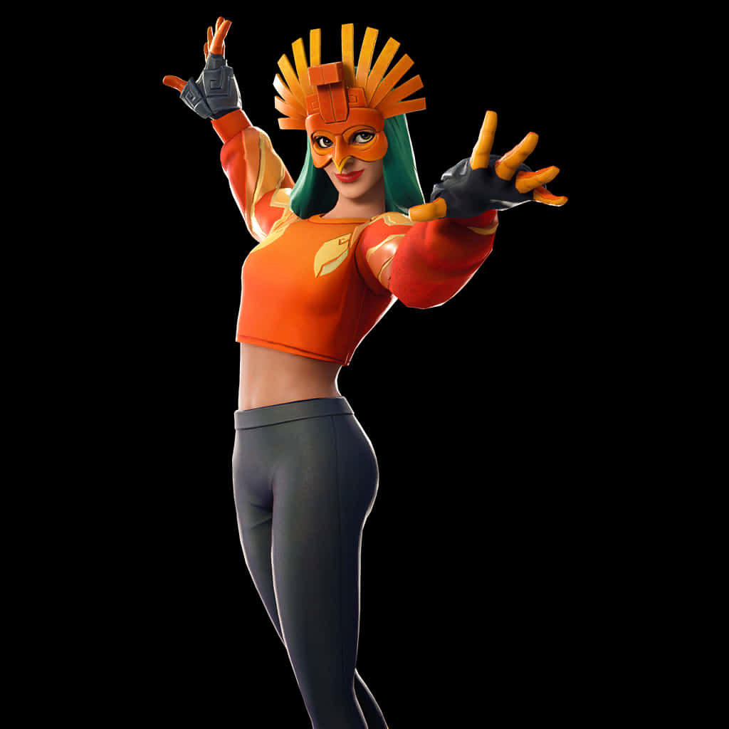 Poză cu Skin-ul Sunbird din Fortnite Fundal