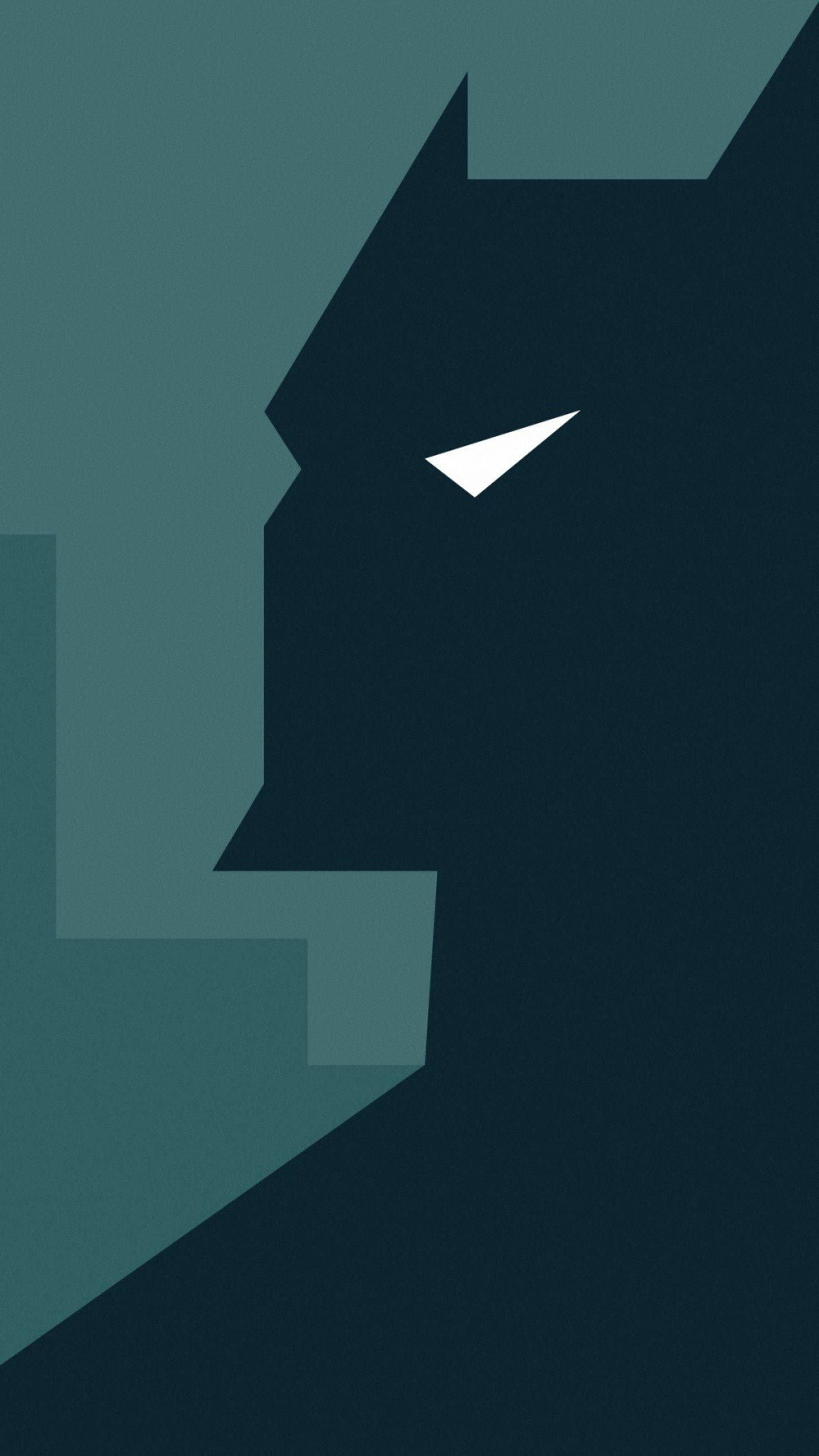 Poză de profil Batman Vector Fundal