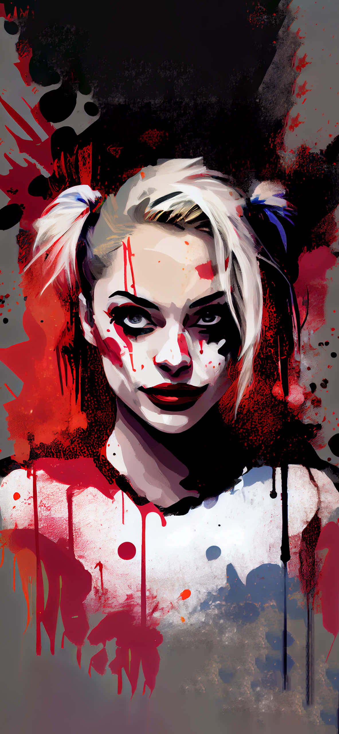 Poza dinamică a Harley Quinn Fundal